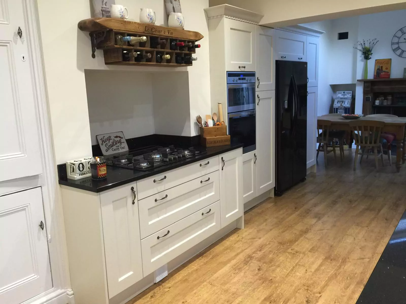 Elegant Kitchen Storage Solution