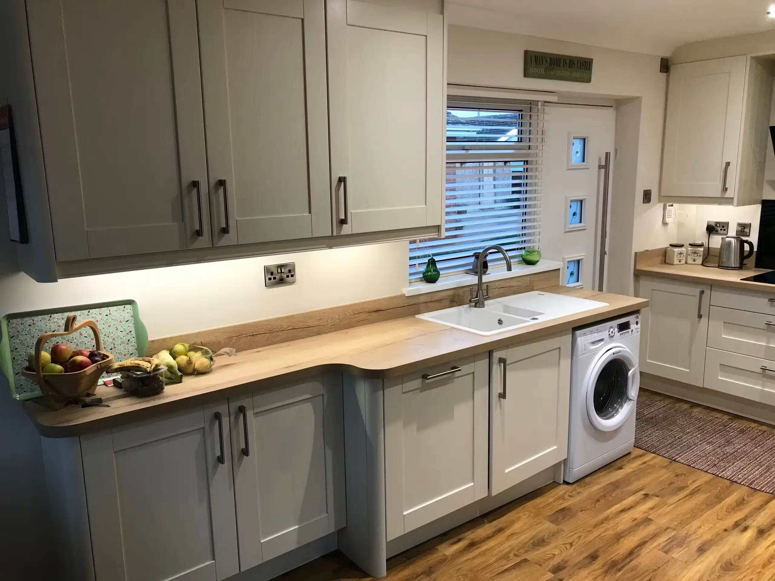 Light Coloured Kitchen Design Yorkshire