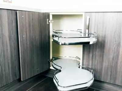 Corner Pull-Out Kitchen Storage